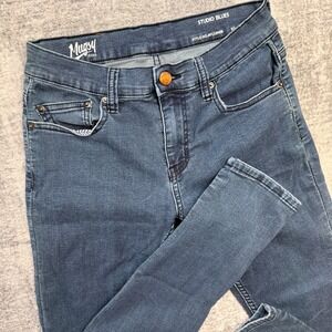 Mugsy Jeans Mens 30x32 (Fit 28x31) Studio Blues Slim Straight Stretch Denim